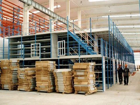 Dukungan Multi Layer Racking Mezzanine